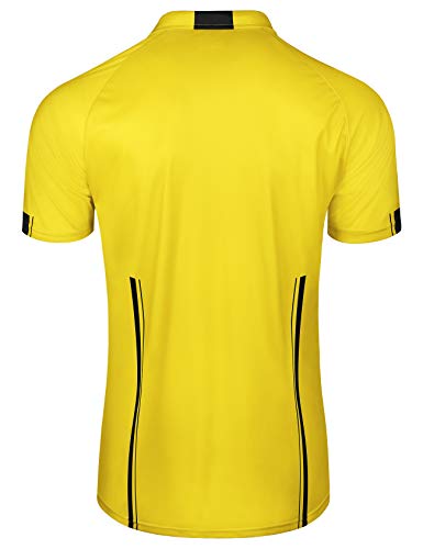 FitsT4 Sports Pro Soccer Referee Jersey Short Sleeve Ref Shirts