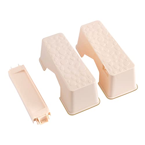 SUPVOX Squatting Toilet Stool Footstool Anti-Slip Strips 1pc Toilet Footstool for Healthy Squatting