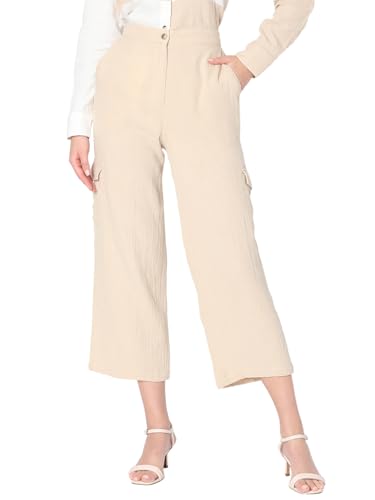 Image of VERO MODA Women's High Rise Straight Pants