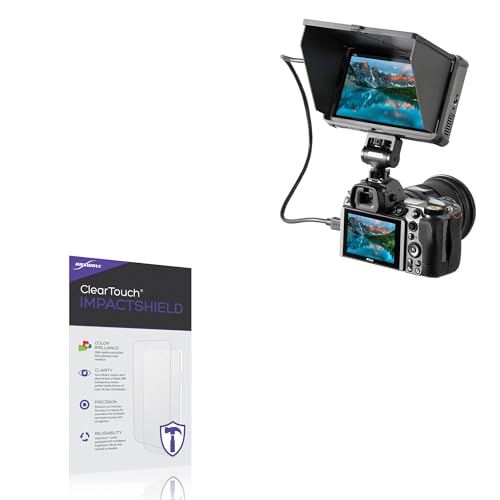 BoxWave Screen Protector Compatible with Viltrox DC-X3 - ClearTouch ImpactShield (2-Pack), Impenetrable Screen Protector Flexible Film