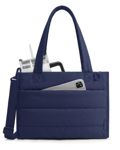 Image of BAGSMART Small Tote Bag for Women, Work Teacher Bag with Zipper Closure