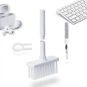 Navya Export 5 IN 1 Cleaning Brush For Keyboard And Earphone,Airpod Cleaner and Keycap Puller, Airpod and Computer Cleaning Kit (d)