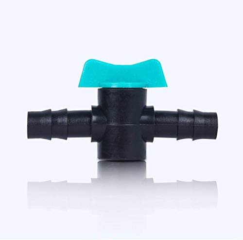 Coir Garden-Drip Irrigation Accessories - Straight Connector with tap for 16mm Pipe - Pack of 50 (B07Q5G56H8) Amazon Price History, Amazon Price Tracker