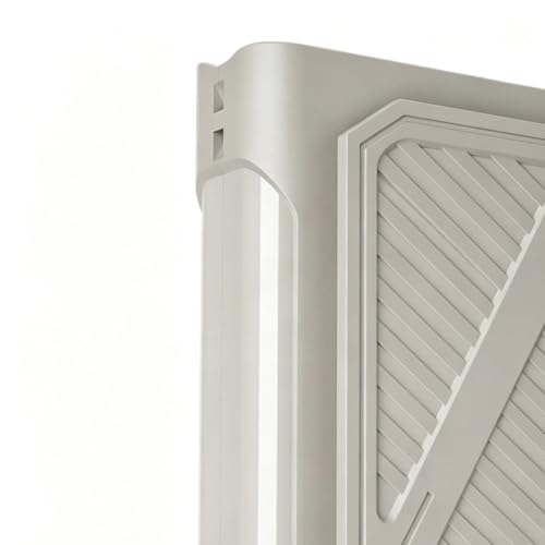 Ventilador de cintura portátil recargable con clip para el cinturón y uso personal libre 7