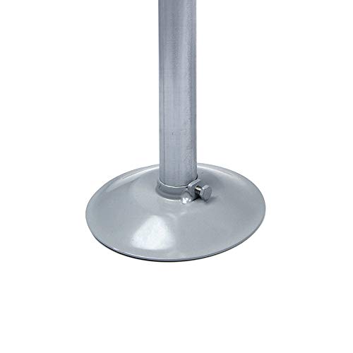 Tommy Docks 8" Round Dock Pipe Footpads (2 Pack) - Normal Duty Boat Dock Pole Base Plates & Marine Hardware Accessories #TOP2