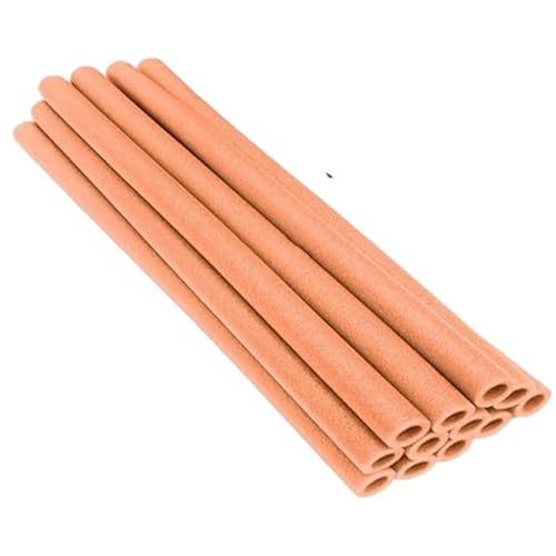Housses de poteaux de trampoline en mousse orange EPE 12 pcs