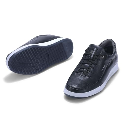 Image of Woodland Men Black Casual Sneaker