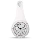 Photo Gallery agatige orologio da parete impermeabile esterni con termometro e igrometro, orologio da parete piccolo, orologio da bagno impermeabile con gancio per bagno cucina camera da letto(bianca) Photo Gallery agatige orologio da parete impermeabile esterni con termometro e igrometro, orologio da parete piccolo, orologio da bagno impermeabile con gancio per bagno cucina camera da letto(bianca)