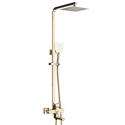 Ensemble de robinet de douche à 3 fonctions avec pommeau jet pluie