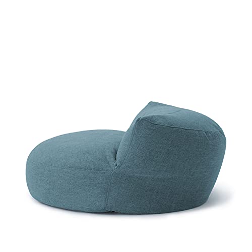 Lumaland Sitzsack Lounge | Sofa-Sitzsack 90 x 50 cm mit Rückenlehne | Flexibler Indoor Beanbag | Ergonomisch & Robust… – Bild 8