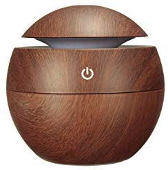 Wooden Diffuser Humidifier Cool Mist Air Diffuser Air Purifier humidifier for Bedroom (Multi Color)-image-42