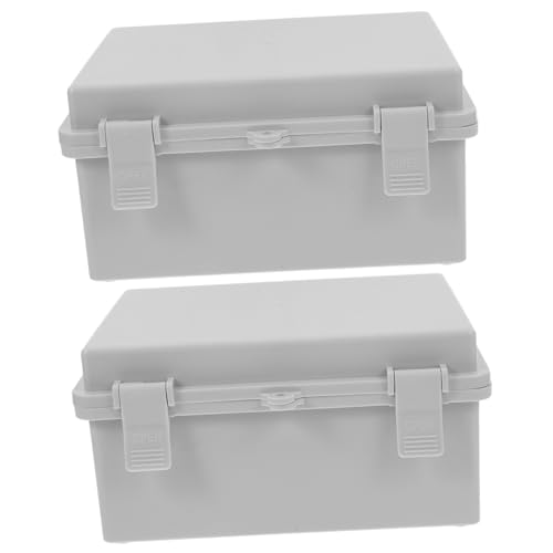 Boîte de jonction extérieure Alipis sécurisée par serrure boîtier étanche plastique 2 pièces