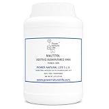 Maltitol 1 kg Power Natural Life | Aditivo Alimentario E965 | Edulcorante Natural, Sustituto del Azúcar, Bajo en Calorías | 100% Puro, sin Añadidos