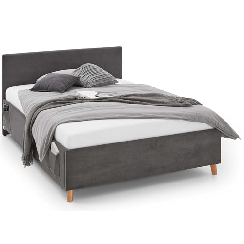 Preisvergleich Produktbild Meise Einzelbetten Cool / 120 x 200 cm / Anthrazit