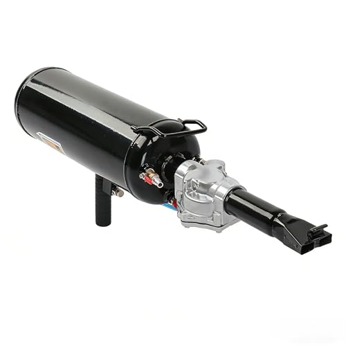 Bonnlo 2.1 Gal/8L Air Tire Bead Blaster 120PSI Tire Bead Seater w/Pressure Gauge & Handle Iron and Steel Trigger Seating Tool Inflator Tank for Cars ATV 87-116PSI Operating Pressure Black