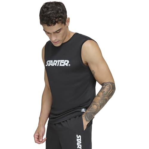 Starter Men's Quick Dry Sleeveless Lightweight UPF Active Top