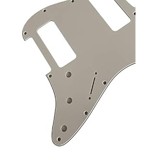 Pièces de guitare pour Fender Stratocaster Strat P90 2 Pickguard (3 plis) Blanc - Les Beatles, Paul McCartney, John Lennon, RIngo Starr, George Harrison Pièces de guitare pour Fender Stratocaster Strat P90 2 Pickguard (3 plis) Blanc – Image 6
