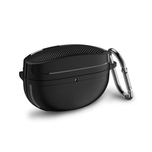 WF-1000XM4 WF-1000XM5 �P�[�X �J�o�[ TPU ���C�����X �C���z�� �� ���� �ی� �� �z�R�� Bluetooth �\�j�[ (XM4, �u���b�N)