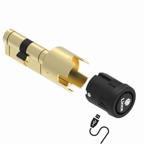 Cilindro con alarma Lince CPLUS para evitar robos por bumping en casa 4