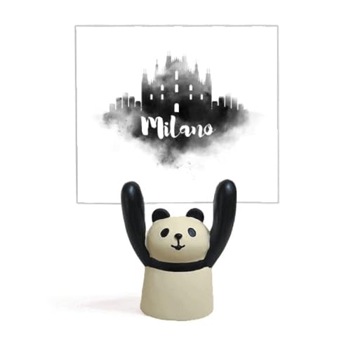 Panda peinture encre Milano Italy support mémo pour décoration de salon