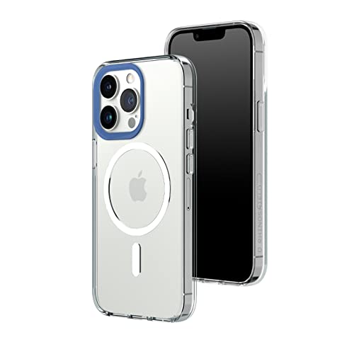 RHINOSHIELD [iPhone 13 Pro] MagSafe�Ή� �N���A�P�[�X �Ϗ�? �ČRMIL�K�i �Ռ��z�� ���΂݂ɂ��� �� �w�� �h�~ ���^ �y�� SGS�F�� - �R�o���g�u���[ �J���������O