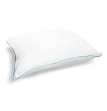 XEEXOS Almohada 2 Pack tamaño estándar Relleno Semi Firme (1,Blanco)