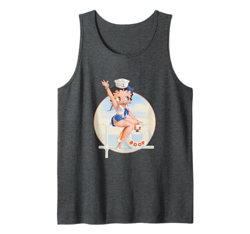Pin-Up nautique Betty Boop Sailor Débardeur