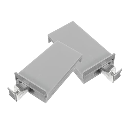 BAZEITFLOW 2piezas Bisagras Ocultas De Cierre Suave Para Gabinetes Conectores De Montaje Superficial Para Optimizar Espacio De Almacenamiento Cocinas