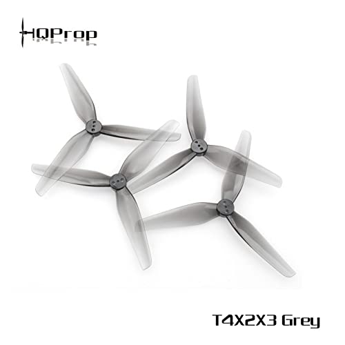 2Pairs HQPROP T4X2X3 4X2X3 4020 3-Blade PC Propeller for FPV Racing 4inch Toothpick Micro Long Range LR Drone Explorer Parts