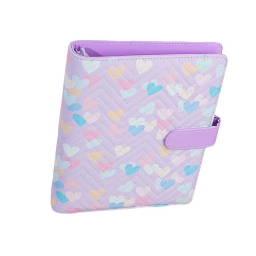 Album photo de cartes 160 poches classeur cuir 6 rings organisateur 3inch de rangement
