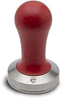 Lelit Anita PL042EM, Prosumer-Kaffeemaschine mit Mahlwerk & PLA471R Tamper für LELIT57 Filter, Rostfreier Stahl, Roter Holzgriff – Ansicht 6