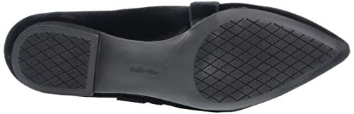 Bella Vita Women's Virginia Ii Mary Jane Flat Ballet, Black Velvet, 7.5 2W Us #TOP3