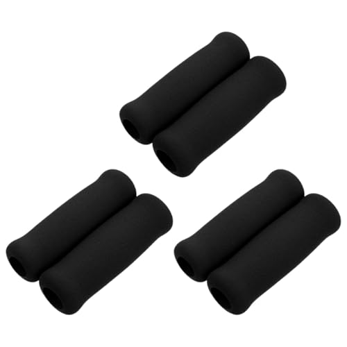 EXCEART 6pcs Housses de Poignée en Mousse pour Canne de Marche et Déambulateur, Facile à Installer, Absorbant la Sueur, Adaptées aux Personnes Âgées