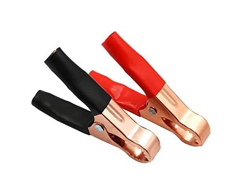Heavy Duty Large Alligator Clip Plastic and Copper Metal - for Car Caravan Van Battery Test Lead jumper Clips (Set of 1)-image-16