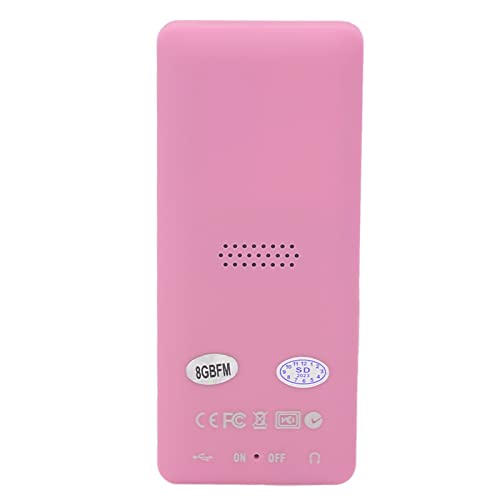 AMONIDA Reproductor MP3 MP4, Portátil, Ligero, Pantalla de 1,8 Pulgadas, Memoria de 8GB para Entusiastas de los Deportes (Pink) - imagen 9