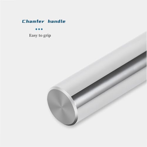 2PCS 1/2'' Carbide Square End Mill Bits Set, Milling Bits Cutter 1/2 Carbide End Mills for Alloy Steels/Hardened Steels, HRC 45 Deg Single End 4 Flute AlTiN Coating (2PCS 1/2in)