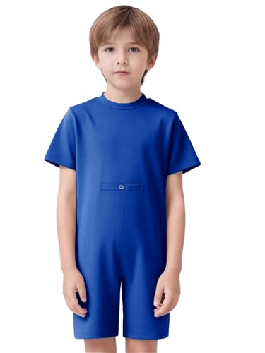 Il design a scollo tondo e maniche corte della tuta è sia carino che alla moda, seguendo l'attuale stile di moda per bambini, facendo sembrare il tuo bambino alla moda
