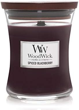 Woodwick Ellipse Scented Candle with Crackling Wick | Vanilla Bean | Up to 50 Hours Burn Time