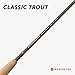 Redington Classic Trout Freshwater Fly Fishing Rod - Moderate Action 4-Piece Fly Rod - Case Included - 3WT 8'6