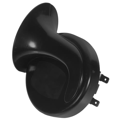 Healeved Motorradhupe laut Bruchfest Robustes Material Universell Kompatibel Einfache Montage Laute Hupe Motorradzubehör Atv Horn Ersatzteil für Motorrad und Roller