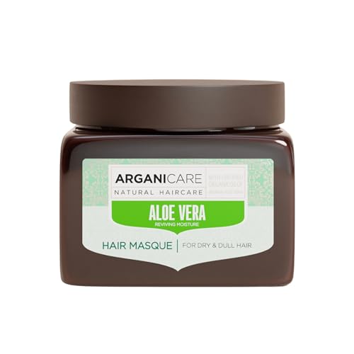 Masque hydratant Arganicare Aloe Vera fini les cheveux déshydratés 500mL