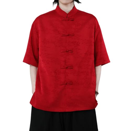 Chemise manches courtes homme pour vos terrasses d'été look rétro