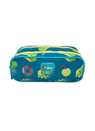 Estojo Duplo Jacaré Relax Puket