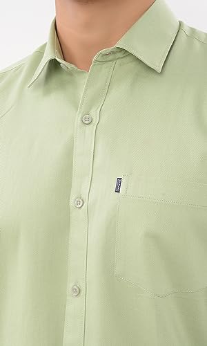 Image of Men's Solid Slim Fit Shirt