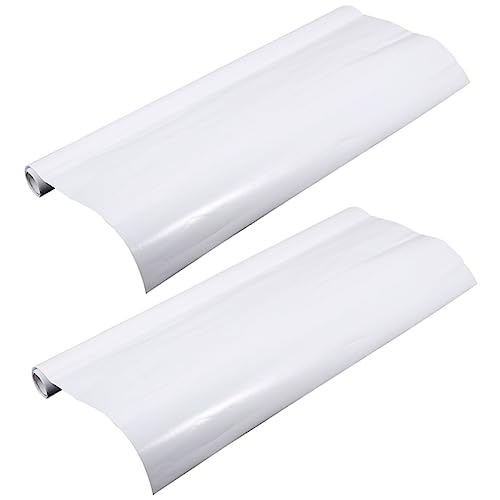 Uonlytech 1Set Thickened Removable Dry Erase Whiteboard Wallpaper for Interactive Drawing Walls Doors Cabinets Space Saving for Home Decor