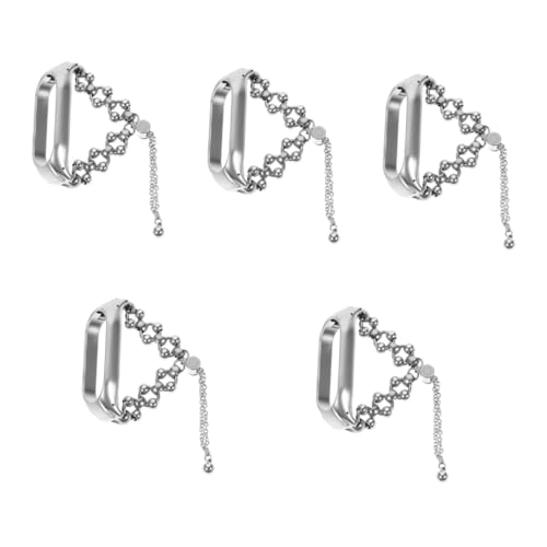 Bracelet montre acier inoxydable élégant Uonlytech 5 pièces ajustable