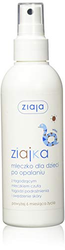 Ziaja After Sun Lait Enfant 170 ml pour apaiser la peau des petits après la plage