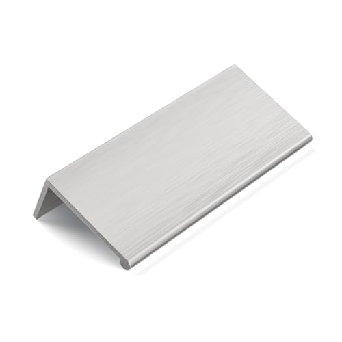 Image of Rergy 10 Pack 2-1 /2 inch Cabinet Pulls Brushed Nickel Finger Pulls for Cabinets