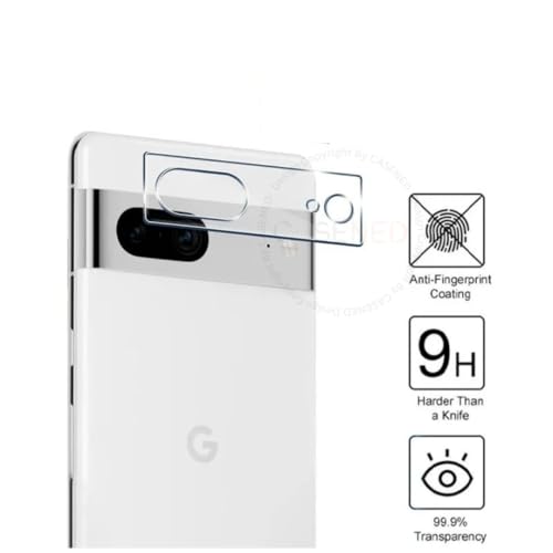 Image of Camera Lens Protector for Google Pixel 8A - 9H Tempered Glass, Scratch-Resistant Camera Glass Protector (Transparent)