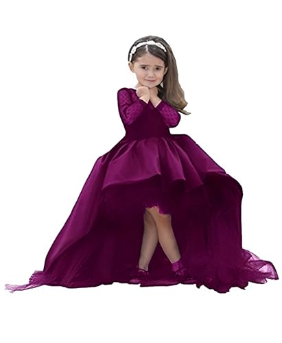 Image of TILISM Girl's Silk Fit and Flare Knee-Length Wedding Dress | $P